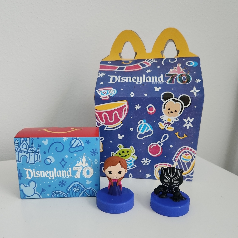 Disneyland 70th Anniversary McDonald's Happy Meal